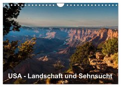 USA ¿ Landschaft und Sehnsucht (Wandkalender 2024 DIN A4 quer), CALVENDO Monatskalender - Jansen, Thomas