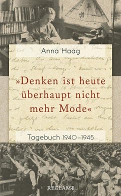 »Denken ist heute überhaupt nicht mehr Mode« - Haag, Anna