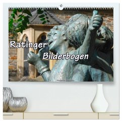 Ratinger Bilderbogen (hochwertiger Premium Wandkalender 2024 DIN A2 quer), Kunstdruck in Hochglanz