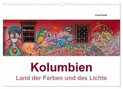 Kolumbien - Land der Farben und des Lichts (Wandkalender 2024 DIN A3 quer), CALVENDO Monatskalender