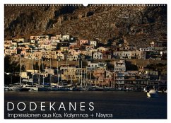 Dodekanes - Impressionen aus Kos, Kalymnos und Nisyros (Wandkalender 2024 DIN A2 quer), CALVENDO Monatskalender