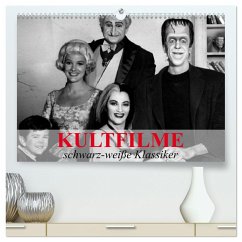 Kultfilme - schwarz-weiße Klassiker (hochwertiger Premium Wandkalender 2024 DIN A2 quer), Kunstdruck in Hochglanz - Stanzer, Elisabeth