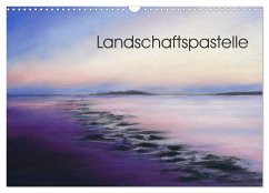 Landschaftspastelle (Wandkalender 2024 DIN A3 quer), CALVENDO Monatskalender