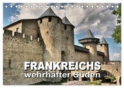 Frankreichs wehrhafter Süden - Festungen und Wehranlagen im Languedoc-Roussillon (Tischkalender 2024 DIN A5 quer), CALVENDO Monatskalender