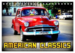 American Classics (Tischkalender 2024 DIN A5 quer), CALVENDO Monatskalender