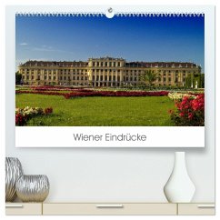 Wiener Eindrücke (hochwertiger Premium Wandkalender 2024 DIN A2 quer), Kunstdruck in Hochglanz