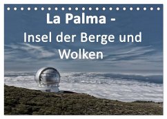 La Palma - Insel der Berge und Wolken (Tischkalender 2024 DIN A5 quer), CALVENDO Monatskalender