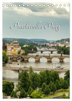 Prachtvolles Prag (Tischkalender 2024 DIN A5 hoch), CALVENDO Monatskalender