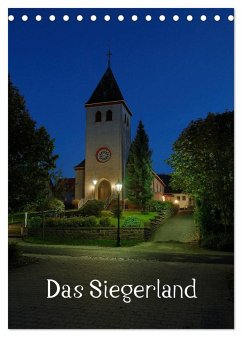 Das Siegerland (Tischkalender 2024 DIN A5 hoch), CALVENDO Monatskalender - Foto / Alexander Schneider, Schneider