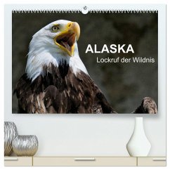Alaska - Lockruf der Wildnis (hochwertiger Premium Wandkalender 2024 DIN A2 quer), Kunstdruck in Hochglanz
