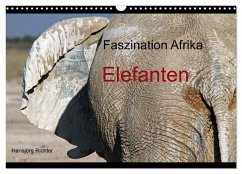 Faszination Afrika - Elefanten (Wandkalender 2024 DIN A3 quer), CALVENDO Monatskalender - Richter, Hansjörg