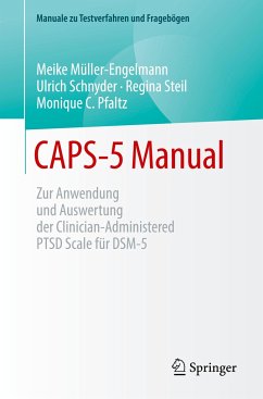 CAPS-5 Manual - Müller-Engelmann, Meike;Schnyder, Ulrich;Steil, Regina