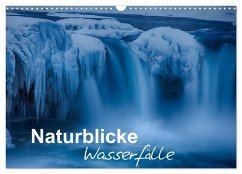 Naturblicke - Wasserfälle (Wandkalender 2024 DIN A3 quer), CALVENDO Monatskalender