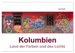 Kolumbien - Land der Farben und des Lichts (Wandkalender 2024 DIN A2 quer), CALVENDO Monatskalender