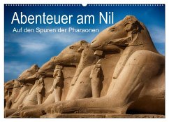 Abenteuer am Nil. Auf den Spuren der Pharaonen (Wandkalender 2024 DIN A2 quer), CALVENDO Monatskalender