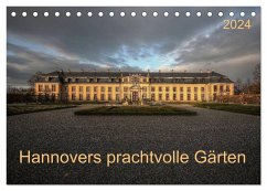 Hannovers prachtvolle Gärten (Tischkalender 2024 DIN A5 quer), CALVENDO Monatskalender