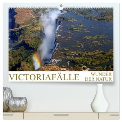 VICTORIAFÄLLE Wunder der Natur (hochwertiger Premium Wandkalender 2024 DIN A2 quer), Kunstdruck in Hochglanz