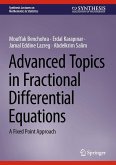 Advanced Topics in Fractional Differential Equations (eBook, PDF)