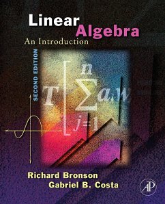 Linear Algebra (eBook, ePUB) - Bronson, Richard; Costa, Gabriel B.