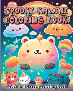 Cover Spooky Kawaii Coloring Book
