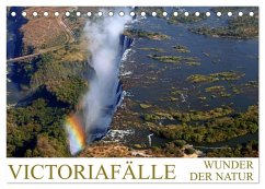 VICTORIAFÄLLE Wunder der Natur (Tischkalender 2024 DIN A5 quer), CALVENDO Monatskalender