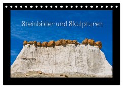 Steinbilder und Skupturen (Tischkalender 2024 DIN A5 quer), CALVENDO Monatskalender