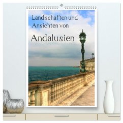 Landschaften und Ansichten von Andalusien (hochwertiger Premium Wandkalender 2024 DIN A2 hoch), Kunstdruck in Hochglanz - Michalzik, Paul