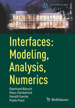 Interfaces: Modeling, Analysis, Numerics - Bänsch, Eberhard;Deckelnick, Klaus;Garcke, Harald