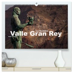 La Gomera - Valle Gran Rey (hochwertiger Premium Wandkalender 2024 DIN A2 quer), Kunstdruck in Hochglanz