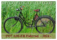 1937 ADLER Fahrrad (Tischkalender 2024 DIN A5 quer), CALVENDO Monatskalender - Herms, Dirk