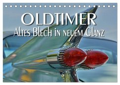 Oldtimer - Altes Blech in neuem Glanz (Tischkalender 2024 DIN A5 quer), CALVENDO Monatskalender