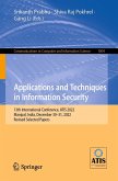 Applications and Techniques in Information Security (eBook, PDF)