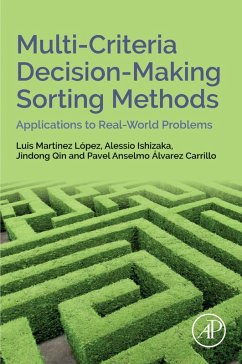 Multi-Criteria Decision-Making Sorting Methods (eBook, ePUB) - Martinez Lopez, Luis; Ishizaka, Alessio; Qin, Jindong; Alvarez-Carrillo, Pavel Anselmo