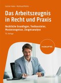Das Arbeitszeugnis in Recht und Praxis (eBook, PDF)