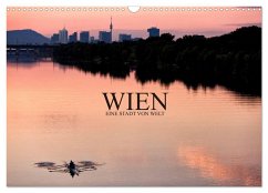 WIEN - EINE STADT VON WELT (Wandkalender 2024 DIN A3 quer), CALVENDO Monatskalender