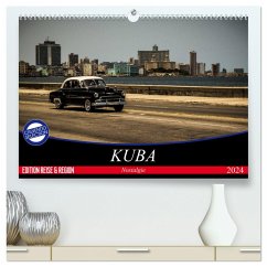 Kuba Nostalgie 2024 (hochwertiger Premium Wandkalender 2024 DIN A2 quer), Kunstdruck in Hochglanz - Krüger, Stefanie