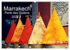 Marrakech - Perle des Südens 2024 (Wandkalender 2024 DIN A2 quer), CALVENDO Monatskalender