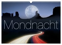 Mondnacht (Wandkalender 2024 DIN A3 quer), CALVENDO Monatskalender - Nägele F.R.P.S., Edmund