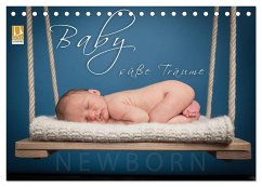 Baby - süße Träume (Tischkalender 2024 DIN A5 quer), CALVENDO Monatskalender