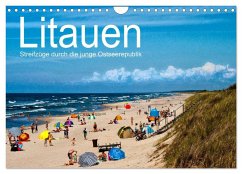Litauen - Streifzüge durch die junge Ostseerepublik (Wandkalender 2024 DIN A4 quer), CALVENDO Monatskalender