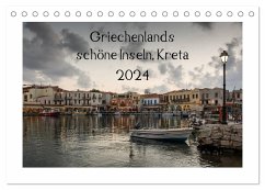 Griechenlands schöne Inseln, Kreta (Tischkalender 2024 DIN A5 quer), CALVENDO Monatskalender