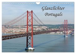 Glanzlichter Portugals (Wandkalender 2024 DIN A4 quer), CALVENDO Monatskalender