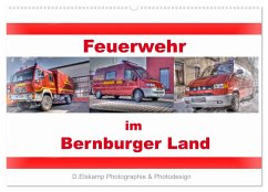 Feuerwehr im Bernburger Land (Wandkalender 2024 DIN A2 quer), CALVENDO Monatskalender - Elskamp, Danny