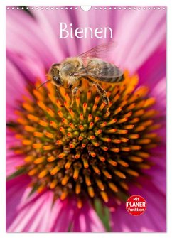 Bienenplaner (Wandkalender 2024 DIN A3 hoch), CALVENDO Monatskalender