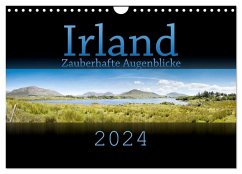 Irland - Zauberhafte Augenblicke (Wandkalender 2024 DIN A4 quer), CALVENDO Monatskalender - Gann (magann), Markus