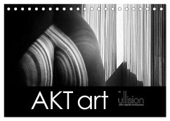AKT art (Tischkalender 2024 DIN A5 quer), CALVENDO Monatskalender