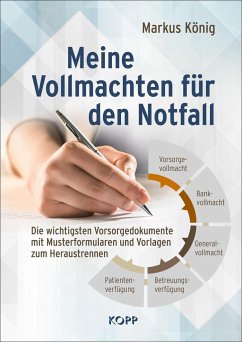 Cover Meine Vollmachten für den Notfall