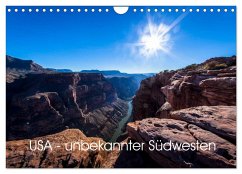 USA - unbekannter Südwesten (Wandkalender 2024 DIN A4 quer), CALVENDO Monatskalender - Schöb, Monika