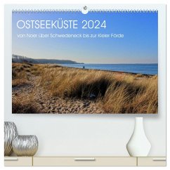 Ostseeküste 2024 (hochwertiger Premium Wandkalender 2024 DIN A2 quer), Kunstdruck in Hochglanz