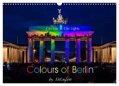 Colours of Berlin (Wandkalender 2024 DIN A3 quer), CALVENDO Monatskalender